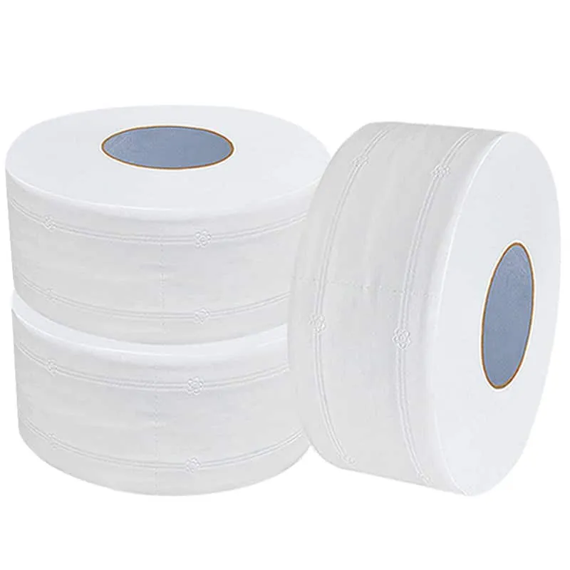 Wholesale Jumbo Roll Tissue, 2-Ply, White, 12 Rolls/Case