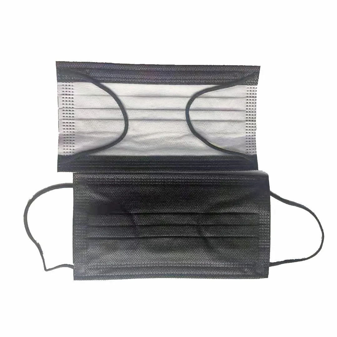 3ply Black Disposable Face Mask For Kid(non-medical) -NM2201 - Image 5