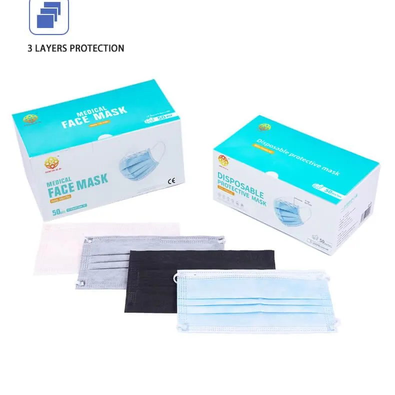 Zhengxin-Adult 3ply blue Medical Face Mask-NM2205 - Image 3