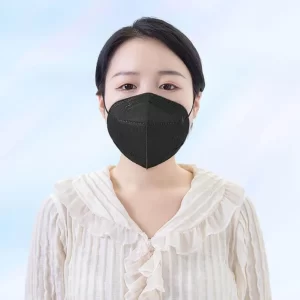 Alternative view of Adult Black Non-Medical Protective Face Mask ZN2219