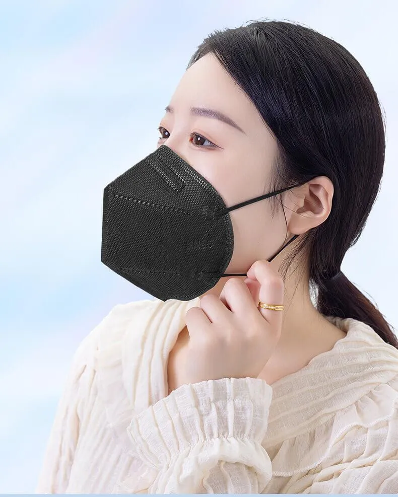 Adult Black Non-Medical Protective Face Mask ZN2219 - Image 3