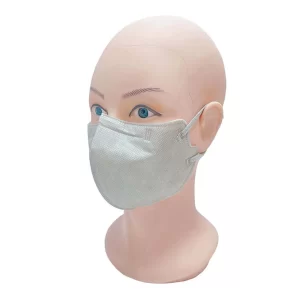 Alternative view of Adult Gray Surgical N95 Face Mask ZXN2215