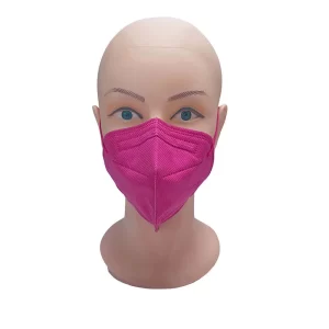 Alternative view of Red Surgical N95 Face Mask For Female-ZN2204