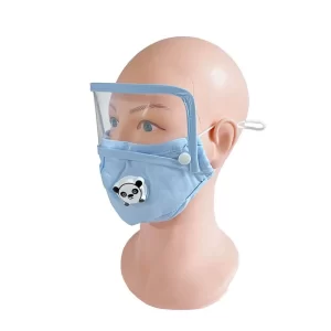 Alternative view of Reuseable Face Shield Mask With Eye Sheild For kids ZXC-2204