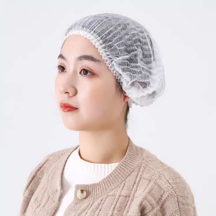 Disposable Bouffant Cap For Sale ZXH-2207 - Image 3