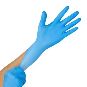 Alternative view of Wholesale Disposable Nitrile Gloves Dark Blue ZXG-N2202