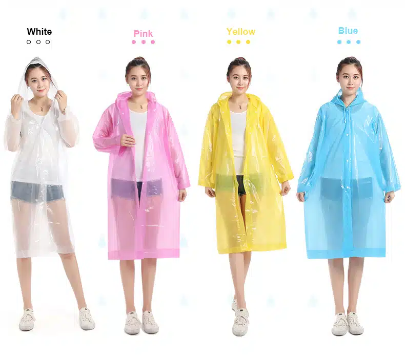 Wholesale EVA Rain Coat for Adults ZXR-002 - Image 2