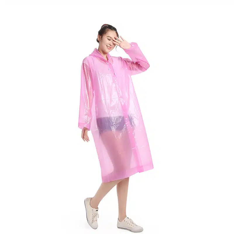 Wholesale EVA Rain Coat for Adults ZXR-002 - Image 3