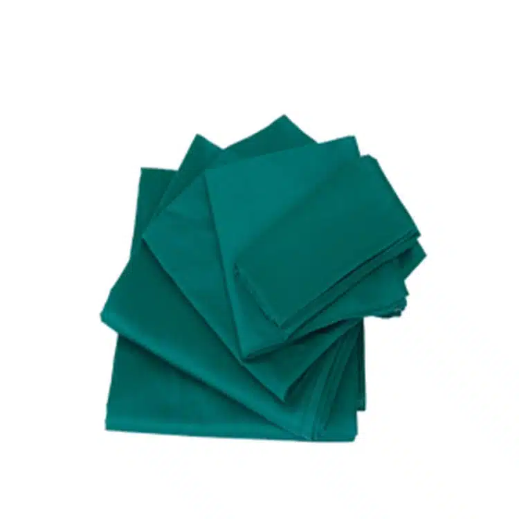 Wholesale Green Hospital Bed Sheets ZXH-005 - Image 3