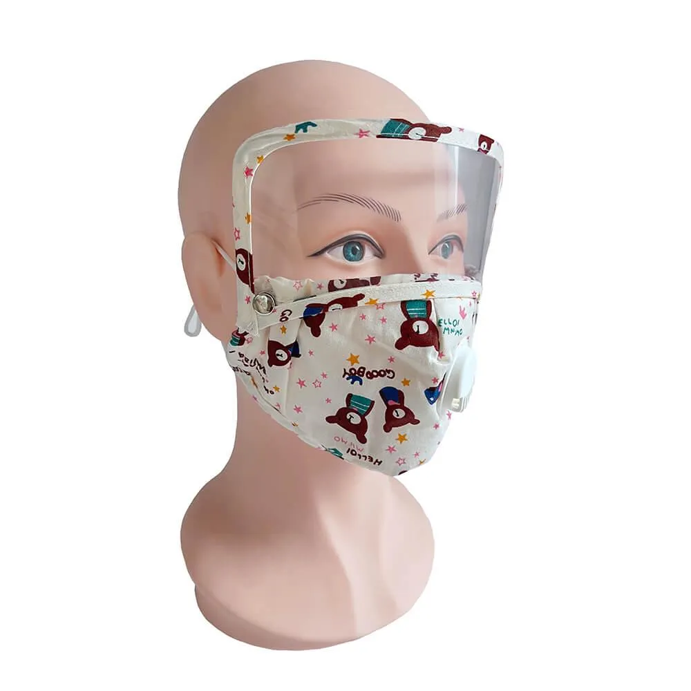 Washable Face Sheild Mask With Filter For kid ZXC-2203 - Image 2