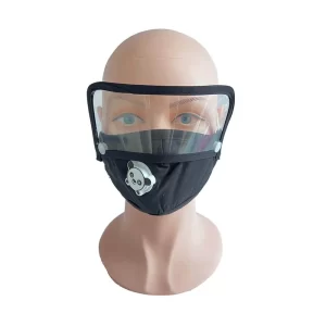 Reusable Washable Cloth Face Mask W/ Removable Eye Shield Cover + PM2.5 Filter ZXC-2206