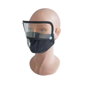 Alternative view of Reusable Washable Cloth Face Mask W/ Removable Eye Shield Cover + PM2.5 Filter ZXC-2206