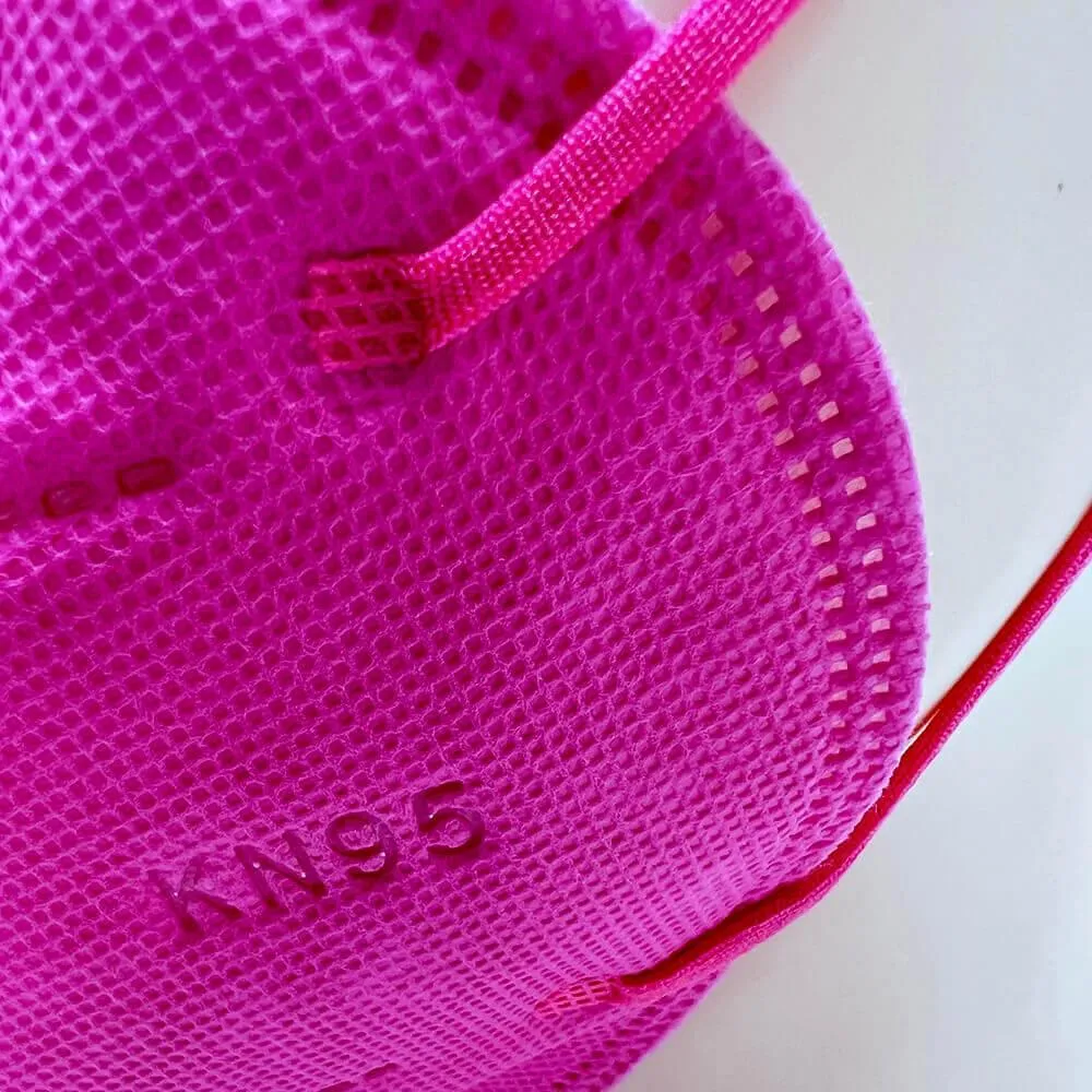 Red Surgical N95 Face Mask For Female-ZN2204 - Image 4