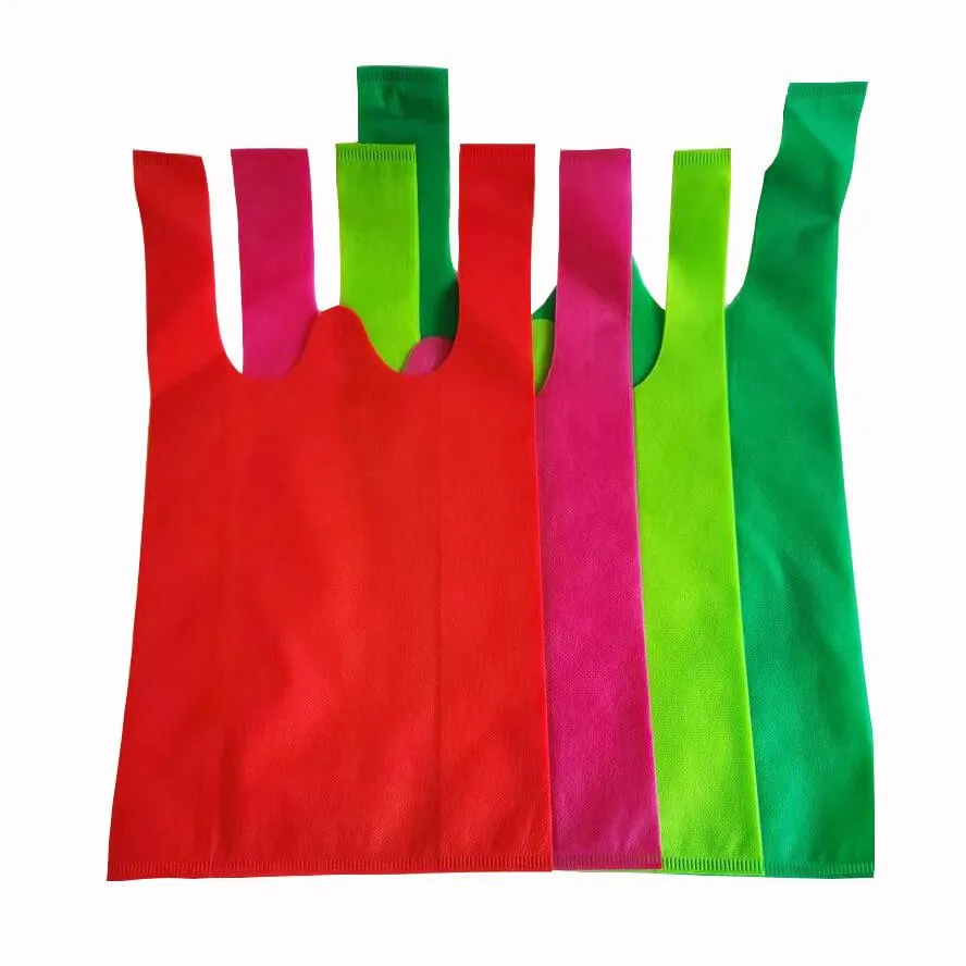 Wholesale W Cut Non Woven Bags ZXB-004