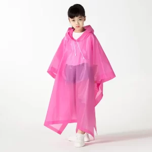 Alternative view of Wholesale Waterproof Kids’ Raincoat ZXR-004