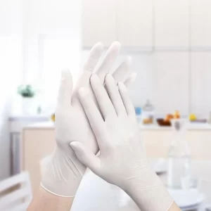 Alternative view of Wholesale Non-Powdered Latex Gloves ZXG-N2203