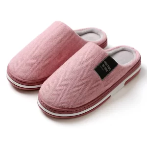 Alternative view of Wholesale Fuzzy Slippers, Bulk Price