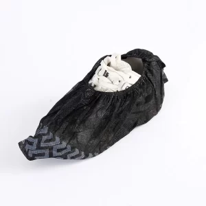 Black Disposable Shoe Covers ZXS-2201