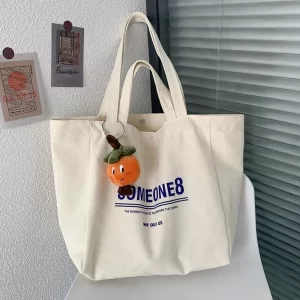 Alternative view of Large Canvas Tote Bags ZXB-015