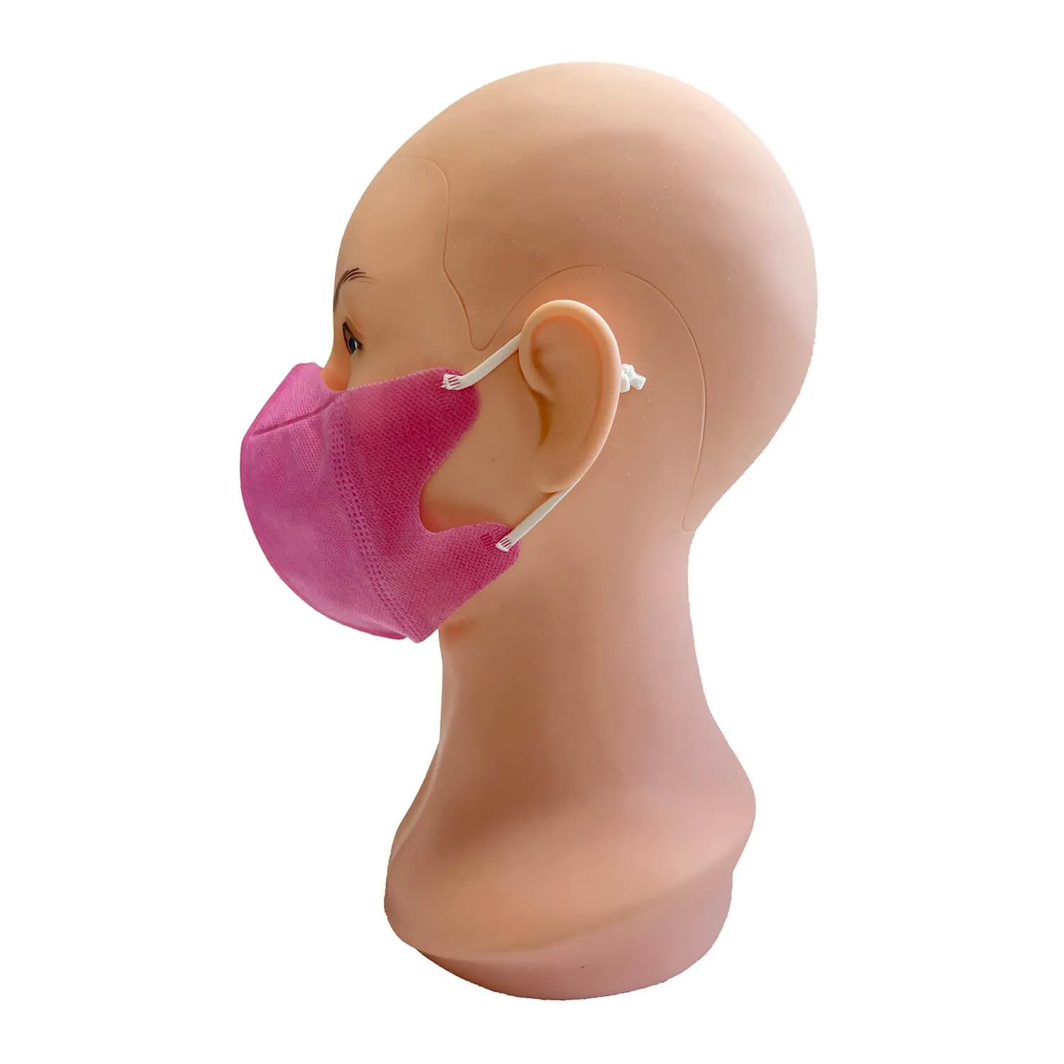 Pink FFP2 Face Mask For Adult -3D2204 - Image 3