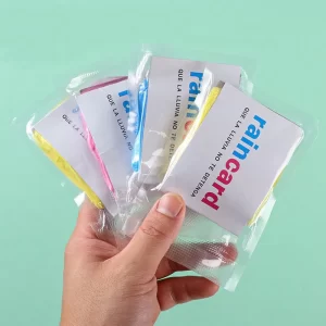 Wholesale Pocket Rain Card Raincoat ZXR-005