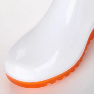 Alternative view of Wholesale White Rubber Gumboots ZXSS-009