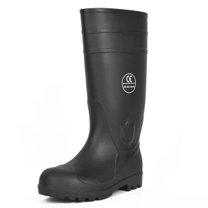 Steel Toe Gumboots Black ZXSS-007